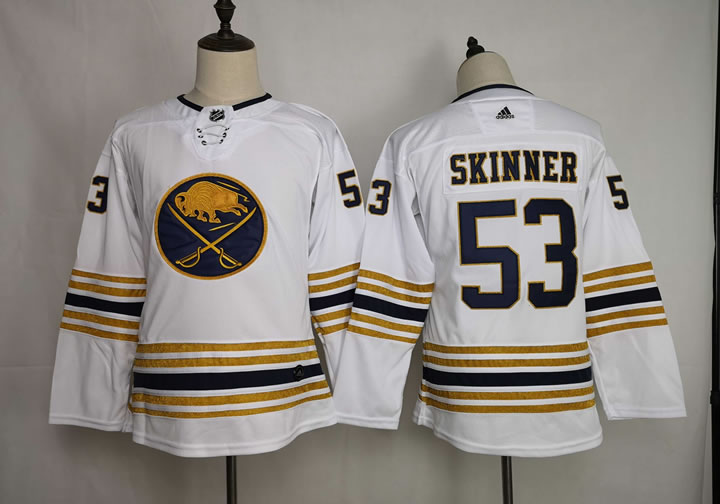 Youth Sabres 53 Jeff Skinner White 50th anniversary Adidas Jersey,We sell and wholesale Youth Sabres 53 Jeff Skinner White 50th anniversary Adidas Jersey on line form chian!